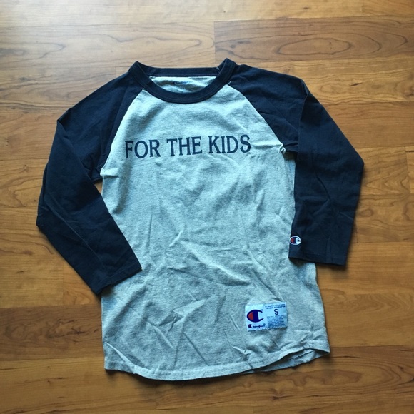 Champion Other - Navy blue and gray champion 3 quarter sleeve